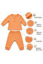 Baby 2-Piece Set Tiny Stripe 100% Cotton Interlock - 6