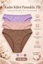 Women's Panties 3 Pack Lycra Lace Cotton Lycra Heart Jacquard - 2