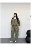 Hooded Parachute Tracksuit Set