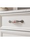 Furniture Handle Chrome/White 180mm (198-55-128-18)