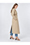 Lesna Trench Bej 13723 - 2