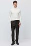 Men's Ribbed Half Turtleneck Knitwear Sweater - 8
