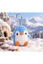 Penguin Keychain Handmade Amigurumi Knitted Plush Bag Ornament Cute Gift - 3