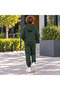 Boys' Zippered Hooded Rubberized Track Suit with Rubberized Legs - 2