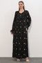 Bdart Women's Floral Print V-Neck Maxi Dress - 3