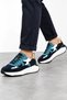 Glyph Men's Genuine Leather Sports Shoes - Navy Blue