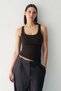 Cooling Slim Fit Ribbed vest top - 2