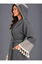 Ala Peştemal Bathrobe Unisex - 100% Cotton Karatezgah Woven - 6