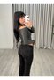 Rachel Transparan Bluz Gray - 3
