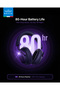 Element Pro Wireless Headphones BT 6.0 ANC, 40mm Hi-Res Audio, 80H, Mic - BWH-03 -Deep Purple - 2