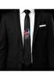 Military Uniformed Ataturk Image Black Tie (7 cm) - Special Boxed - 2
