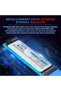 قرص صلب داخلي من نوع SSD بسعة 2 تيرابايت، M.2 NVMe SSD 2280 - سرعة تصل إلى 1050 ميجابايت/ثانية، مع تقنية فلاش 3D TLC. - 2