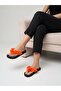 Mia Floral Non-Painful Black Beach Slippers Flip Flops Beach after Party Slippers - 4