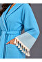 Ala Peştemal Bathrobe Unisex - 100% Cotton Karatezgah Woven - 6