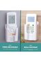 Wall Remote Holders, 4 PCS Space Saving Remote Control Holder, Multi-Purpose Wall Mount Organizer fo - 5