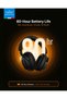 Element Pro Wireless Headphones BT 6.0 ANC, 40mm Hi-Res Audio, 80H, Mic - BHL-03 - Black - 2