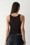 Cooling Slim Fit Ribbed vest top - 4
