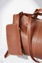 Women's Tan Puppy (Non-Zippered) Large Volume Oversized Shoulder Bag - 5