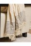 Ivory Woven Throw - 4