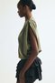 Pleated cotton top - 3