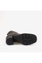 Women's 7.5cm Rubber Sole Zippered Suede Leather Boots 4930 - 5