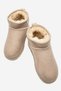 Thin Sole Mini Boots Beige - 3