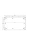 صندوق توصيل بلاستيكي مقاوم للماء IP65، علبة كهربائية عالمية مقاومة للغبار، 7.8 × 4.7 - 5