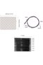 32pcs Interchangeable Circular Knitting Needles Set, 3 to 6mm Interchangeable Ergonomic Circular Nee - 7