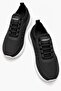 Stretch Elastic Skin Women's Sports Shoes Black White - 4