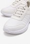 Stretch Elastic Skin Women's Sports Shoes White Ice - 4