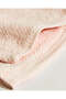 Pink Textured Cotton Face Towel Set (4 Piece) - 3