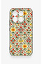 Mi 17t 5g Compatible Tile Tulip Patterned Silicone Case - 2