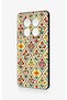 Redmi Note 14 Pro 5g Compatible Tile Tulip Patterned Silicone Case - 4