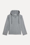 Women's Gray Hooded Sweatshirt