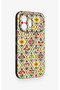 Honor 600 Compatible Tile Tulip Patterned Silicone Case - 3