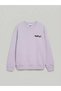 Manifest Printed Lilac Girls' Sweatshirt - 3