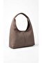 Suede Casual Zippered Hand and Shoulder Bag - 2
