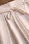 Frequent Pleated Detailed Skirt Beige - 5