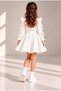Girl's Flared Skirt and Bow Detailed Blouse 2-Piece Set – Special Day for Eid Al-Fitr and Eid Al-Adha - 3