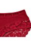 Plus Size Floral Lace Transparent Detailed Stretchy Women's Panties - 3