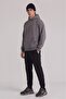 Oversize Kapüşonlu Sweatshirt - 2