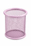 Metal Mesh Pen Holder – Desktop Pen and Stationery Organizer - Purple - 3