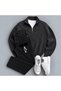 Knitted Sweater, Jeans, and T-Shirt 3-Piece Set Combination