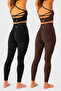 2-Pack Briza Seamless Scrunch High Waist Sports Leggings