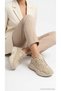 Women's Sneaker Thick High Sole Chunky Lace-Up Suede Dad Shoes Platform Casual Sports Stylish Saldor65137 - 2