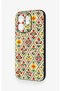 Vivo V70 5g Compatible Tile Tulip Patterned Silicone Case - 4