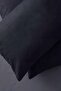Black 100% Cotton 2-Piece Pillowcase Set 50X70 cm - 5