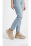 Women's Sneaker Thick High Sole Chunky Lace-Up Suede Dad Shoes Platform Casual Sports Stylish Saldor65137 - 4