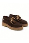 Kemal Aygün-Mammamia Women's Moc-Toe Casual Shoes – Beaded Laces Thick Sole - 3