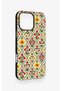 iPhone 16 Pro Max Compatible Tile Tulip Patterned Silicone Case - 3